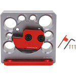 Outil de tournage de tour � 8 trous, plaque de cheville en bois, inserts en carbure r�glables, machine ...