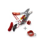 Outils wolf - echenilloir orientable coupe mixte 40 mm + guide corde multi - star - orvm2