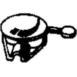 Outils wolf - manette de gaz tondeuse wolf - 22019