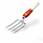 Petite fourche  fleurs 4 dents 7, 5 cm outils wolf multi - star - lugm