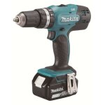 Outillage - perceuse � percussion sans fil 18v, 1 batterie li - ion lxt 3, 0 ah, chargeur dhp453rfx8 ...
