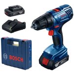 Outillage - visseuse sans fil 18 v, 2 batteries 2, 0 ah, chargeur 06019h5000 - bosch