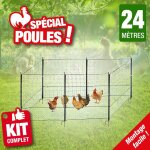 Outiror - filet pour les poules longueur 24m
