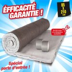 Outiror - kit isolation porte de service - anti froid, anti courant d'air