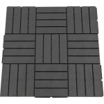 Caillebotis - dalles terrasse - lot de 9 - emboîtables, installation très simple - petits carreaux composite ... Caillebotis - dalles terrasse - lot de 9 - emboîtables, installation très simple - petits carreaux composite ...