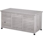 Outsunny - coffre de rangement extérieur façade persienne - coffre jardin 283l - dim. 127 x 56 x 60cm ... Outsunny - coffre de rangement extérieur façade persienne - coffre jardin 283l - dim. 127 x 56 x 60cm ...