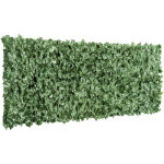 Haie artificielle brise - vue dcoration rouleau 2, 4l x 1h m feuillage raliste anti - uv vert