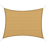 Outsunny - voile d'ombrage toile solaire rectangulaire 6l x 4l m hdpe jaune Outsunny - voile d'ombrage toile solaire rectangulaire 6l x 4l m hdpe jaune