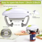 Jamais utilis] ouvre - bocal lectrique - gadget de cuisine solide et robuste pour bocaux scells - ...