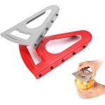 Ouvre - bocal universel ouvre couvercle bocaux ouvreur polyvalent avec l�vre en caoutchouc, verre et ...