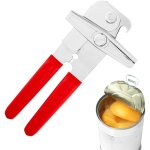 Ouvre - bo�te manuel robuste � prise facile - ouvre - bouteille de cuisine avec poign�e en silicone pour ...
