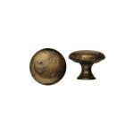 Ouvre&deco ? bouton de meuble boule laiton vieilli � 40 mm ? finition �l�gante pour meubles ? pour bois ...