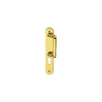 Ouvre&deco ? poign�e de porte d'int�rieur sirio ? laiton poli brillant ? entraxe 195 mm ? r�versible ...