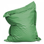 Housse vide de pouf de jardin en polyester vert cactus 140 x 120 cm