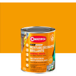 Durieu - peinture d�corative antirouille rustol deco ral 1007 jaune narcisse brillant 0, 75l owatrol