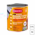 Primaire antirouille rustol primer blanc mat ap60 0, 75l owatrol Primaire antirouille rustol primer blanc mat ap60 0, 75l owatrol