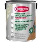 Owatrol - saturateur bois  l'eau aquadecks gris graphite (ow42) 1 litre