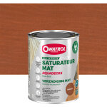 Owatrol - saturateur bois  l'eau aquadecks padouk (ow40) 1 litre