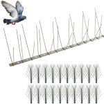 Oxeo - pic anti pigeon 10m - pic anti - pigeon flexible - pointes en acier inoxydable inox - ne rouille ...