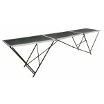 Oxeo - table  tapisser - table pour la pose de papier peint - 3m - rgle gradue - pliante - facile ...