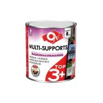 Oxi - peinture top 3 bois fer pvc satin 500ml rouge vif