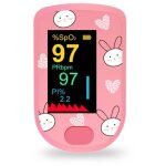 Oxym�tre p�diatrique rechargeable moniteur de fr�quence respiratoire oxym�tre de pouls avec clip au doigt, ...