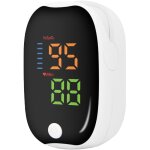 Oxym�tre de pouls doigt pour adultes, �cran led couleur hd - mesure express spo2 et fr�quence cardiaque ...