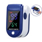 Oxym�tre de pouls �lectronique num�rique avec moniteur de fr�quence cardiaque - saturom�tre capteur d'oxyg�ne ...