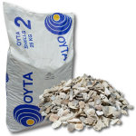 Oyta mlange de coquille d?hutre 25 kg taille 2 coquilles d?hutres gruau de moules grit calacaire coquiller ...