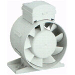 S + p - extracteur � 100m 110m3 / h � incorporer sur un r�seau de gaine avec pied modulable s&p