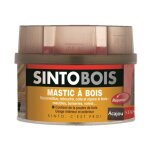 P - pro - mastic sintobois + tube durcisseur sinto - acajou - boite 1 l - 23772