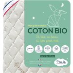 P'tit lit - matelas enfant / b�b� coton bio - 70x140x10 cm - 100% coton : mati�re naturelle d'origine ...