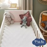 P'tit lit - prot�ge matelas b�b� cododo al�se imperm�able et anti acariens - bouclette 100% coton - absorbant ...