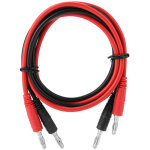 P1041 2 c�bles de test avec fiches bananes de 4 mm pour multim�tre