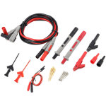 P1300c cordons de test pour multim�tre num�rique �lectronique avec pinces crocodiles ensemble d'embouts ...