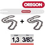 Pack 1 guide + 2 chanes trononneuse oregon sdea074 40cm