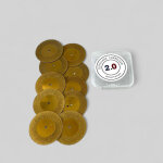Pack de 10 disques or pour meuleuse p6 d�coupe pr�cise et finition pro outillage carreleur 2. 0 50mm