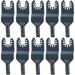 Packs de 10 lames de scie outil oscillant accessoires pour multimaster power tools comme fein, dremel, ...