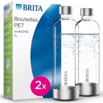 Pack de 2 bouteilles brita en pet - sodaone - 1l