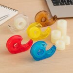 Pack de 2 dvidoirs  main 9 cm pour ruban adhsif avec 10 rouleaux couleur alatoire format compact ...