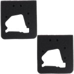 Pack de 2 �l�ments de filtre � air 17211 - zm3 - 800 pour honda gx22 gx31 gx 22 gx 31 moteur fg100 motoculteur ...