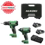 Hikoki - pack 2 outils perceuse + visseuse à choc 18v kcrt03 (ds18da + wh18da + 2 x 2ah + uc18ykslw0z) ... Hikoki - pack 2 outils perceuse + visseuse à choc 18v kcrt03 (ds18da + wh18da + 2 x 2ah + uc18ykslw0z) ...