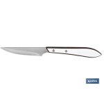 Pack 3 couteaux de table avec lame de 10cm mod�le goulash blanc