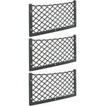 - pack de de 3 filets de rangement pour voiture - 36 x 18 cm - haute �lasticit�, xu, filet de rangement ...