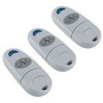 Pack 3 t�l�commandes universelles portail garage came top 432na portative 433 top432ee 432 432ev 432 ...