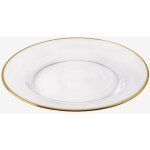 Pack de 4 assiettes plates en verre arely sklum Pack de 4 assiettes plates en verre arely sklum
