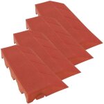 Wellhome - pack 4 enchères de 39x19. 5x4. 8 cm finition féminine, end plancher combi terraçotta Wellhome - pack 4 enchères de 39x19. 5x4. 8 cm finition féminine, end plancher combi terraçotta