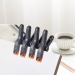 Pack de 4 pinces  ressort en nylon robuste serre - joint polyvalent pour bricolage - ouverture 50mm