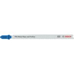 Pack de 5 lames de scie sauteuse pro metal t321bf 132 mm - 2608636707 bosch