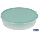 Pack de 6 bo�tes herm�tiques rondes vertes 24. 5x6. 5cm